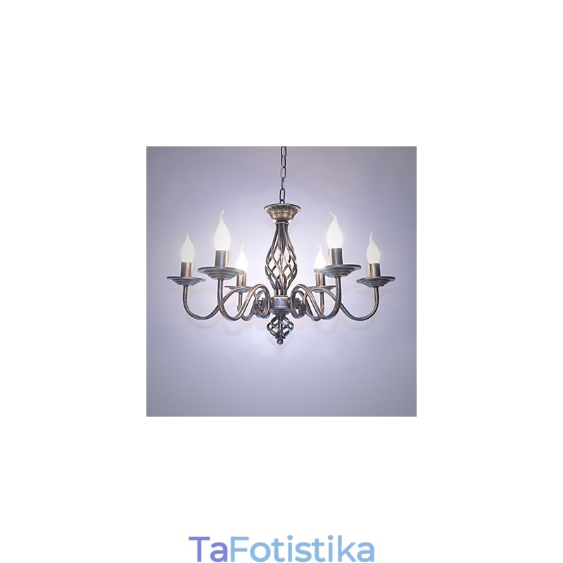 Artistic Chic & Modern Others Feature for Candle Style Metal Indoors 6 Bulbs Chandelier