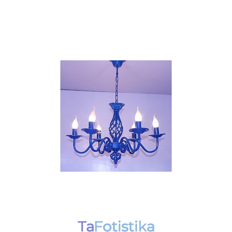 Artistic Chic & Modern Others Feature for Candle Style Metal Indoors 6 Bulbs Chandelier