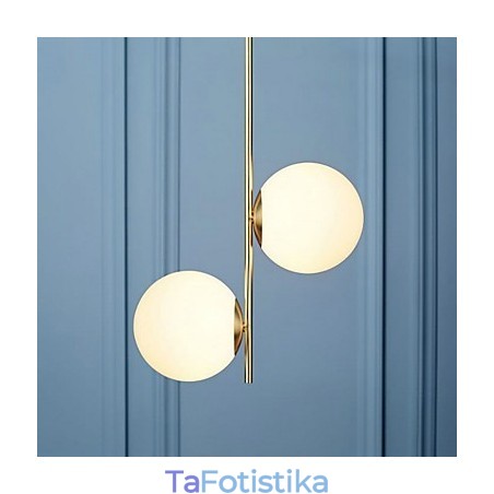 Ρουστίκ Lodge Painting Feature for Designers Metal Indoor Shops 2 Bulbs Chandelier Ρουστίκ Lodge Painting Feature for Designers Metal Indoor Shops 2 Bulbs Chandelier