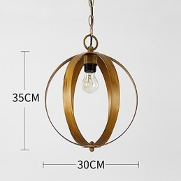 Loft Metal Amercian Industrial Style Painting Color European Chandelier Lamp the Indoor Decorate Pendent Lamp