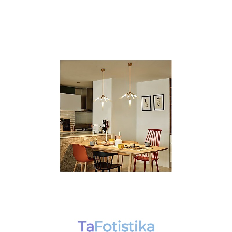 Προσωποποιημένος Μοντέρνος Σύγχρονος Πολυέλαιος 5 Light Mini Style