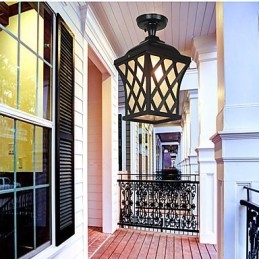Αγροτικό Φωτιστικό American Garden Patio Door Outdoor Waterproof Grape Droplight