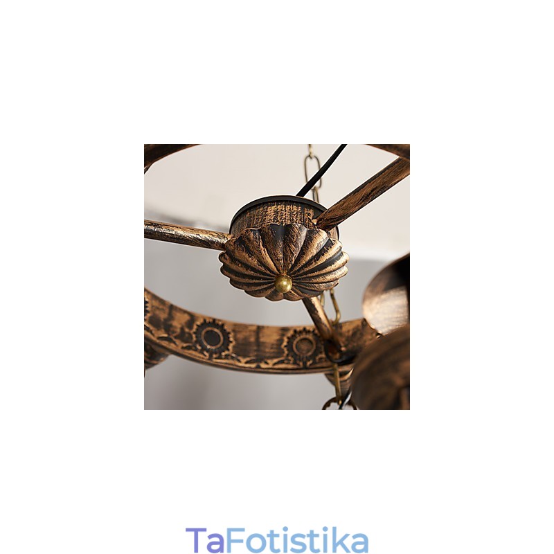 Μεταλλικός πολυέλαιος Rustic Lodge Vintage Retro Country Globe για Mini Style Designers