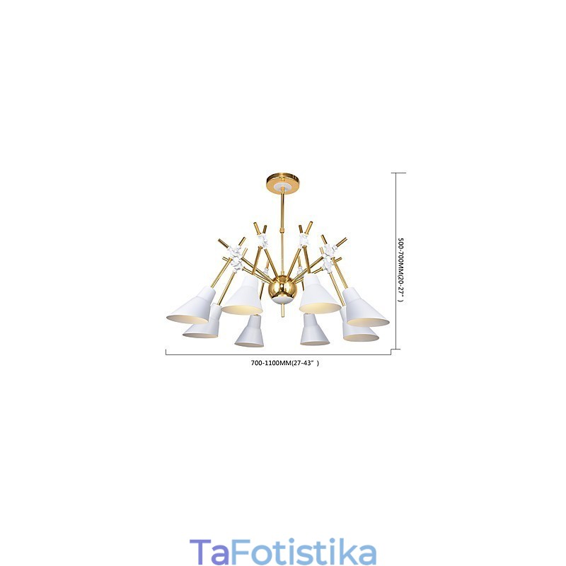Personalized Adjustable Direction Art Chandelier Lamp Chandelier N