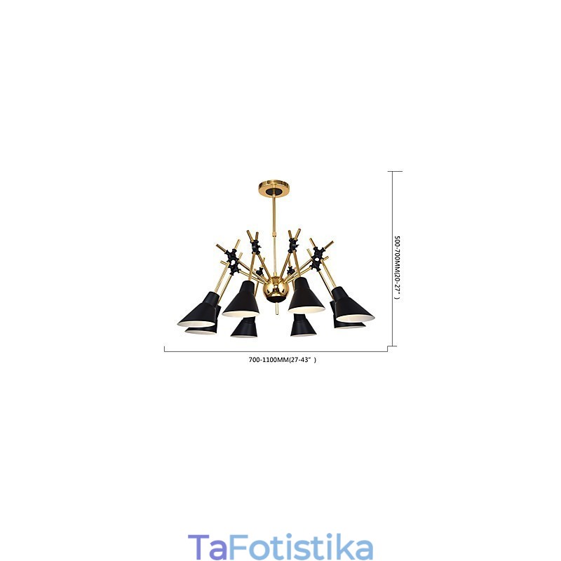 Personalized Adjustable Direction Art Chandelier Lamp Chandelier N