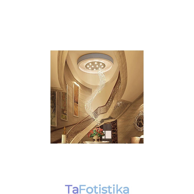 Μοντέρνο κρεμαστό φως οροφής κρύσταλλο Πολυέλαιος εσωτερικού χώρου Κρεμαστό Φωτιστικό Πολυέλαιος Φωτιστικά Φωτιστικά Φωτιστικά 3W ΖΕΣΤΟΥ ΛΕΥΚΟΥΣ λαμπτήρες