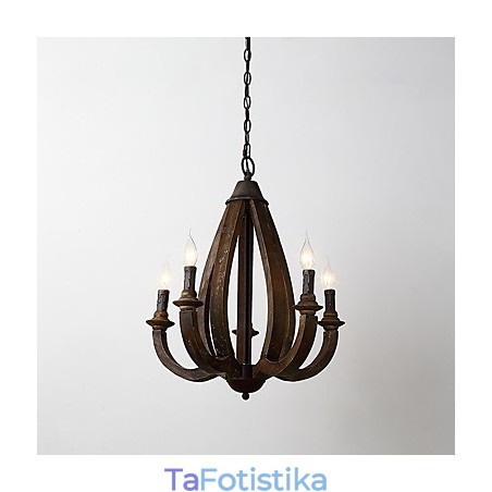 Vintage Ζωγραφική Χαρακτηριστικό Mini Style Wood Bamboo Lamp the Decorate Pendent Lamp Vintage Ζωγραφική Χαρακτηριστικό Mini Style Wood Bamboo Lamp the Decorate Pendent Lamp