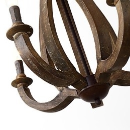 Vintage Ζωγραφική Χαρακτηριστικό Mini Style Wood Bamboo Lamp the Decorate Pendent Lamp