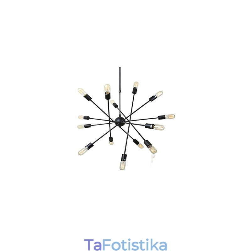 Ρουστίκ Lodge Painting Feature for Designers Metal Indoor Shops 2 Bulbs Chandelier
