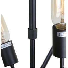 Ρουστίκ Lodge Painting Feature for Designers Metal Indoor Shops 2 Bulbs Chandelier
