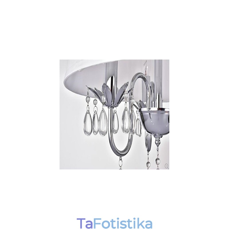 Ρουστίκ Lodge Painting Feature for Designers Metal Indoor Shops 2 Bulbs Chandelier