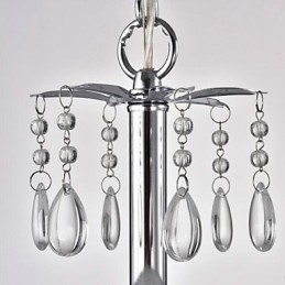 Ρουστίκ Lodge Painting Feature for Designers Metal Indoor Shops 2 Bulbs Chandelier