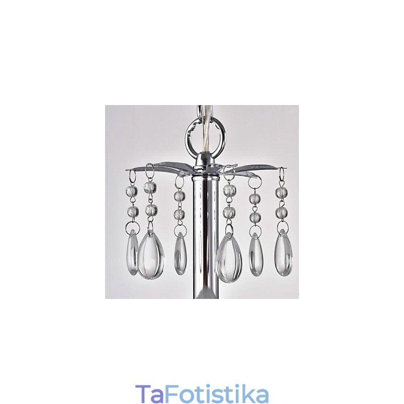 Ρουστίκ Lodge Painting Feature for Designers Metal Indoor Shops 2 Bulbs Chandelier