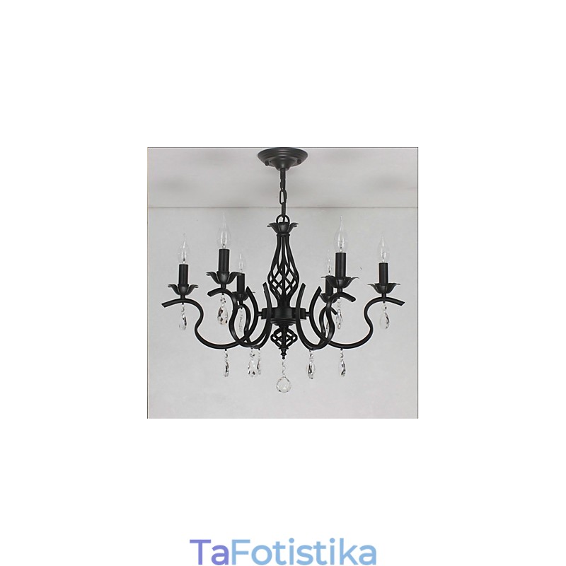 Φωτιστικά τραπεζαρίας με κρυστάλλινο πολυέλαιο ευρωπαϊκού στιλ Απλά δημιουργικά κεριά Φωτιστικά και φανάρια καινοτομία