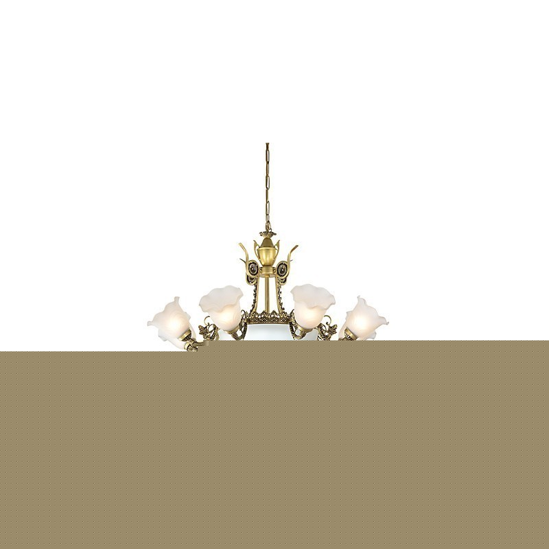 Χαρακτηριστικό παραδοσιακής κλασικής ζωγραφικής για μεταλλικό πολυέλαιο Mini Style