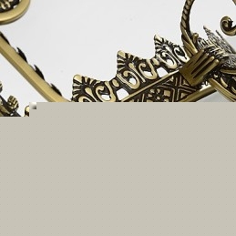 Χαρακτηριστικό παραδοσιακής κλασικής ζωγραφικής για μεταλλικό πολυέλαιο Mini Style