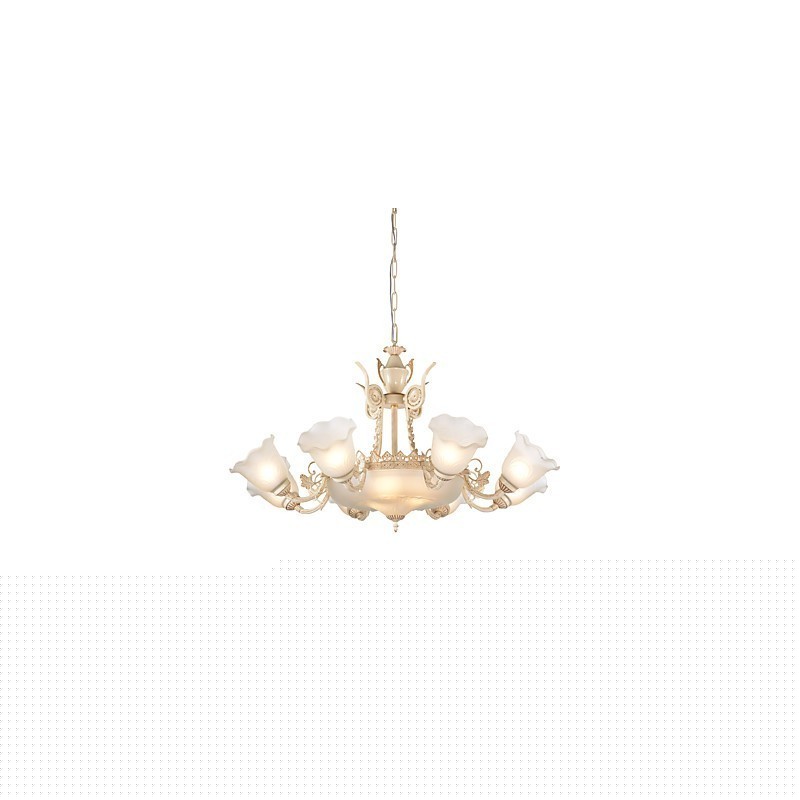 Χαρακτηριστικό παραδοσιακής κλασικής ζωγραφικής για μεταλλικό πολυέλαιο Mini Style