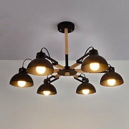 Παραδοσιακό Classic Rustic Lodge Vintage ρετρό ζωγραφική για μεταλλικό πολυέλαιο μίνι