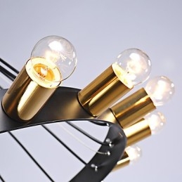 Nordic Creative Chandelier Retro Industria Ρετιρέ