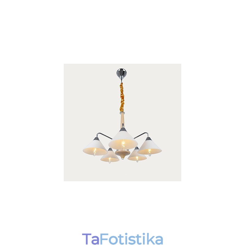 5 Light Modern Contemporary Πολυέλαιος για