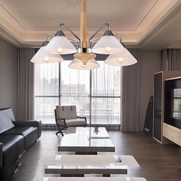 5 Light Modern Contemporary Πολυέλαιος για