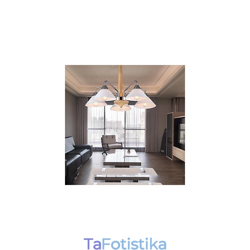 5 Light Modern Contemporary Πολυέλαιος για
