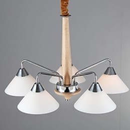 5 Light Modern Contemporary Πολυέλαιος για
