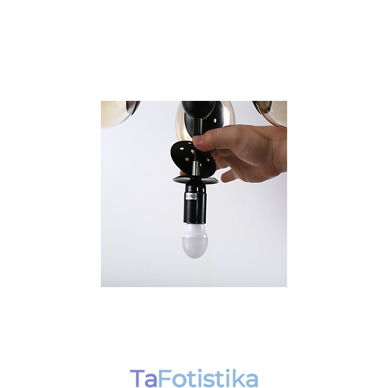Παραδοσιακή κλασική ρετρό ζωγραφική για μεταλλικό πολυέλαιο Mini Style