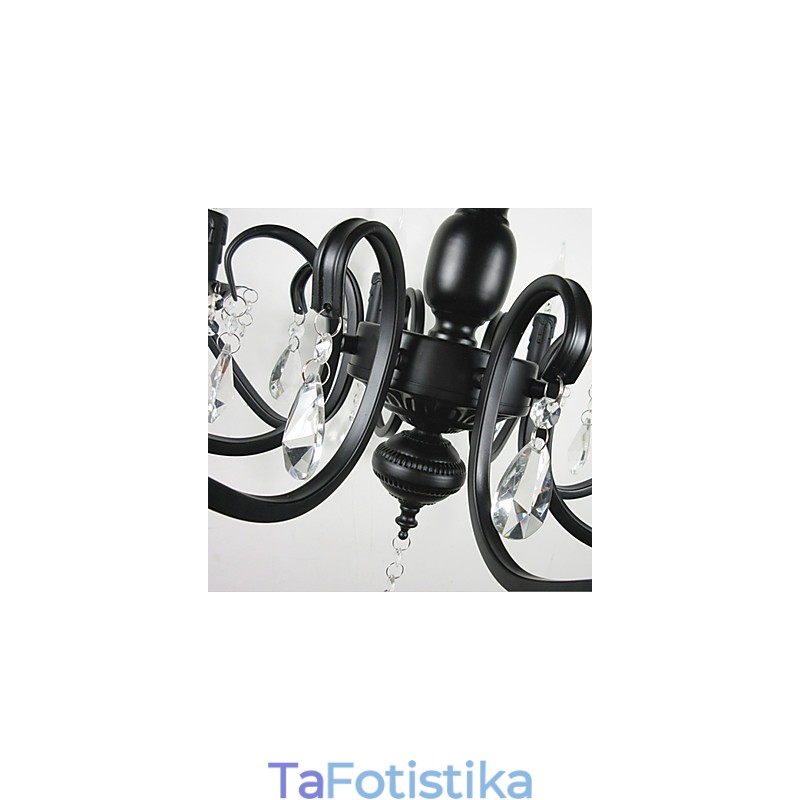 Φωτιστικά καινοτομίας Ευρωπαϊκό στυλ Φωτιστικό από σφυρήλατο σίδερο Πρωτοτυπία Ατομικότητα Διακόσμηση Φωτιστικό κεριού Πολυέλαιος
