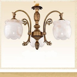 Η λάμπα Copper Marble Lamp American