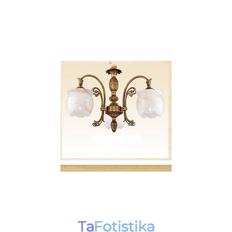 Η λάμπα Copper Marble Lamp American