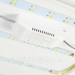Μοντέρνα μοντέρνα χωνευτά φωτιστικά οροφής με ακρυλική σκιά