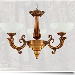 The Chinese Style Marble lamp Chandelier Full Copper φωτιστικό Chandelier