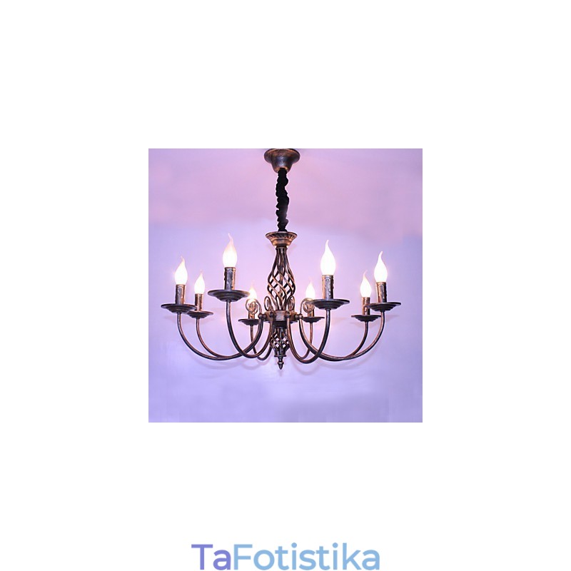 Retro Designers Candle Style Others Μεταλλικός πολυέλαιος