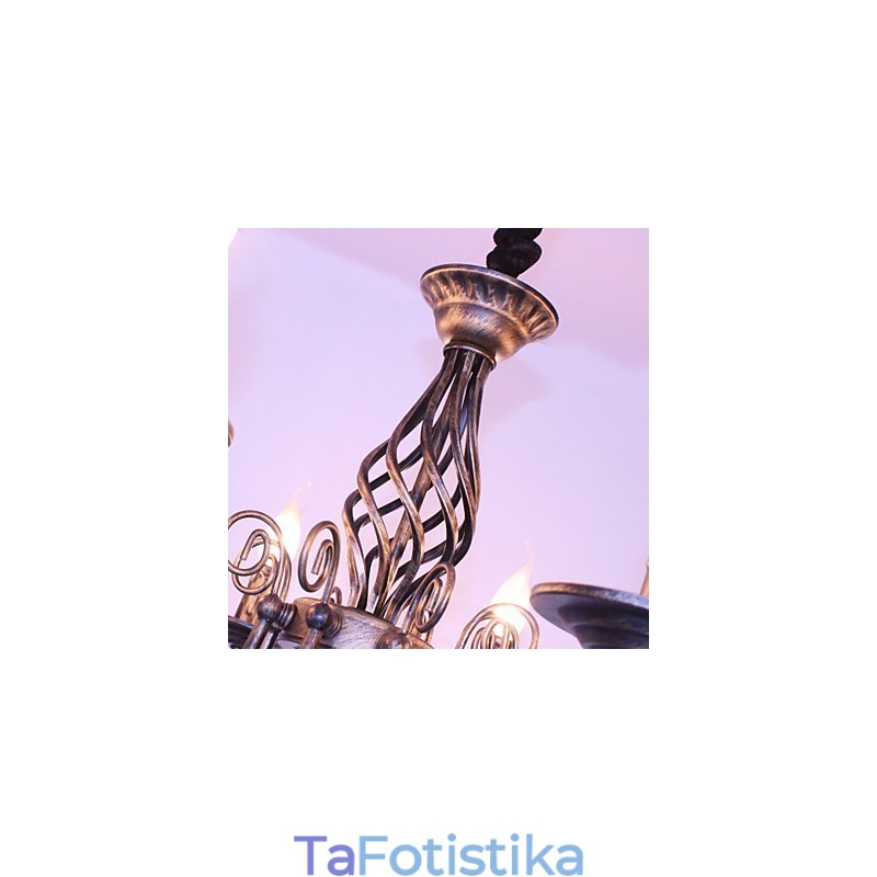 Retro Designers Candle Style Others Μεταλλικός πολυέλαιος
