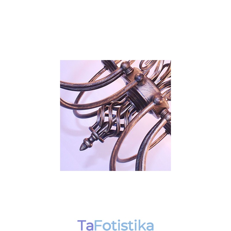 Retro Designers Candle Style Others Μεταλλικός πολυέλαιος