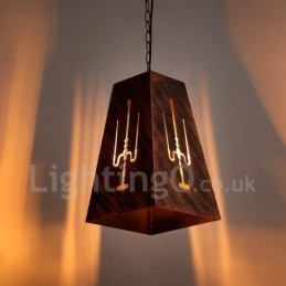 1 Light Retro Vintage Κρεμαστό Φωτιστικό Cafe House Κρεμαστό φωτιστικό