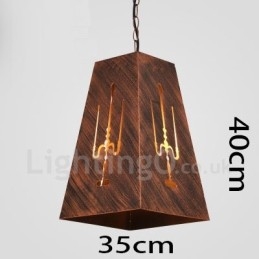 1 Light Retro Vintage Κρεμαστό Φωτιστικό Cafe House Κρεμαστό φωτιστικό