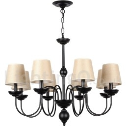 Πολυέλαιος 8 ελαφρύ ρουστίκ ρετρό σύγχρονου στυλ κεριού