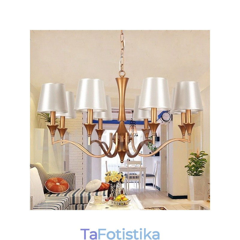 Πολυέλαιος 8 Light Candle Style