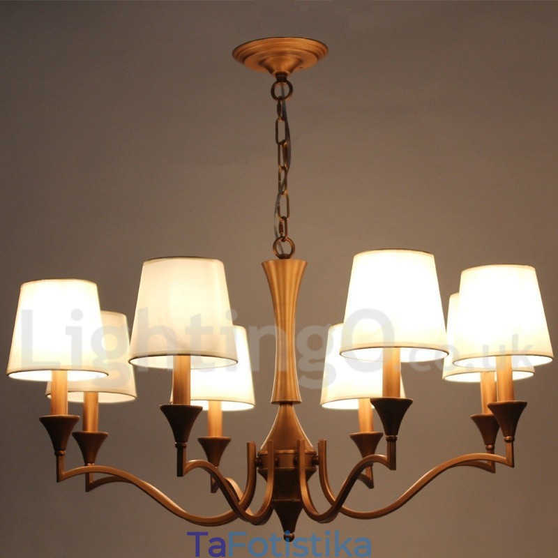 Πολυέλαιος 8 Light Candle Style