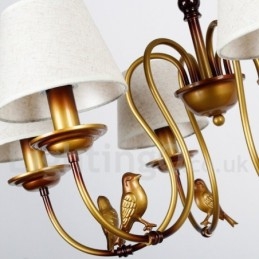 Πολυέλαιος 12 Light Modern Contemporary Rustic Retro Style Candle