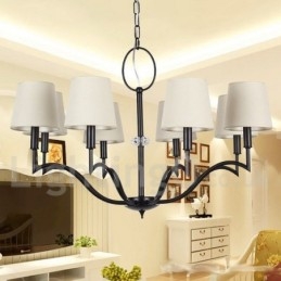 Πολυέλαιος 8 Light Modern Contemporary Style Candle