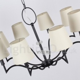 Πολυέλαιος 8 Light Modern Contemporary Style Candle