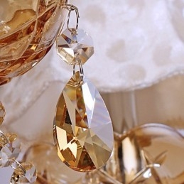 Πολυέλαιος European Style Luxury 6 Light με κρύσταλλο K9