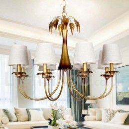 Πολυέλαιος 8 Light Modern Contemporary Rustic Style Candle