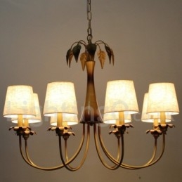 Πολυέλαιος 8 Light Modern Contemporary Rustic Style Candle