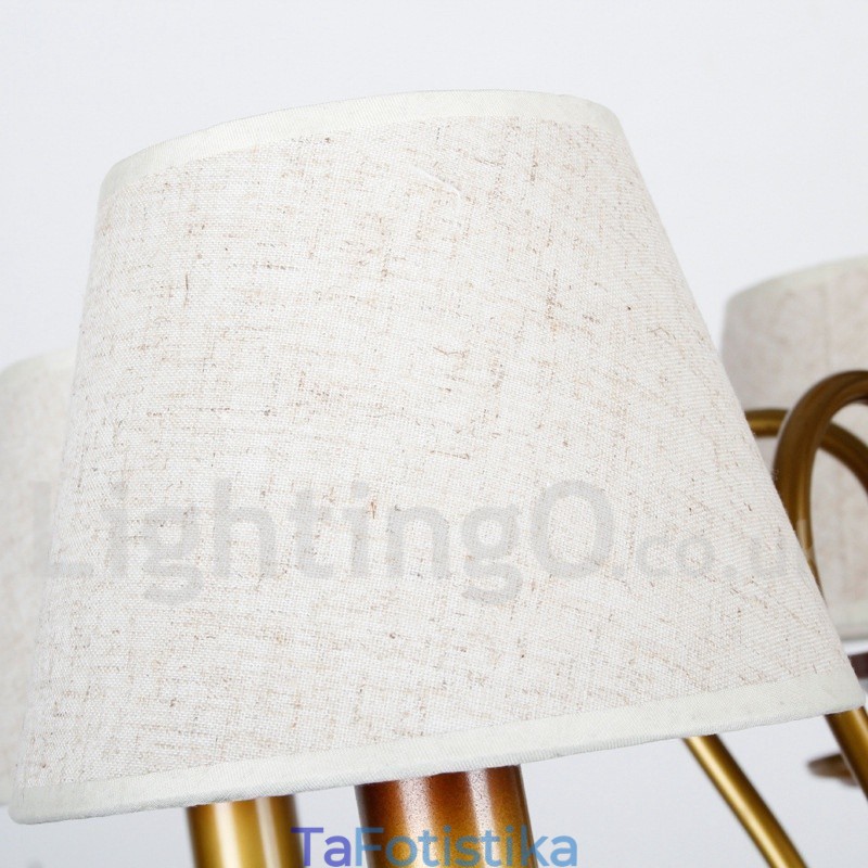 Πολυέλαιος 6 Light Modern Contemporary Rustic Retro Style Candle