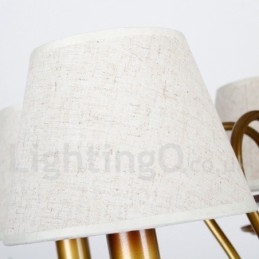 Πολυέλαιος 8 Light Modern Contemporary Rustic Retro Style Candle
