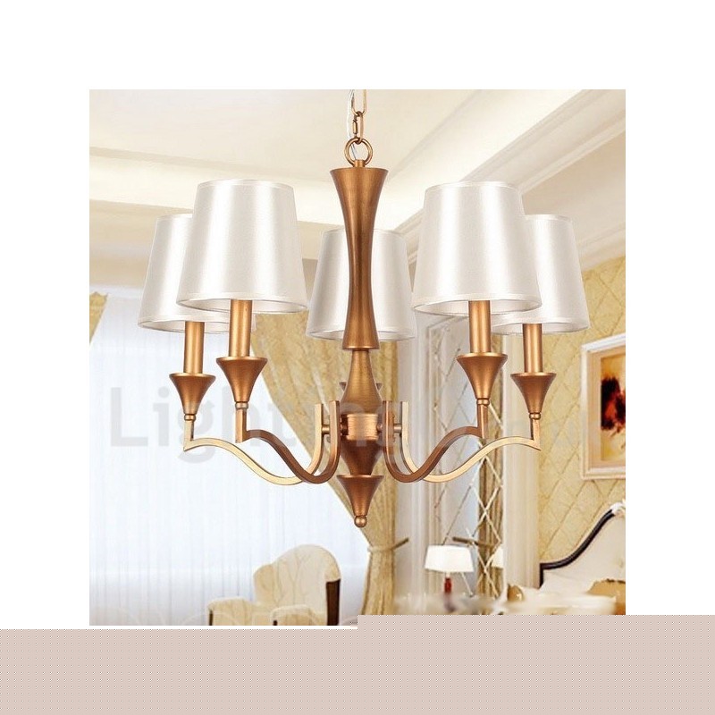 Πολυέλαιος 5 Light Rustic Mediterranean Style Candle Style